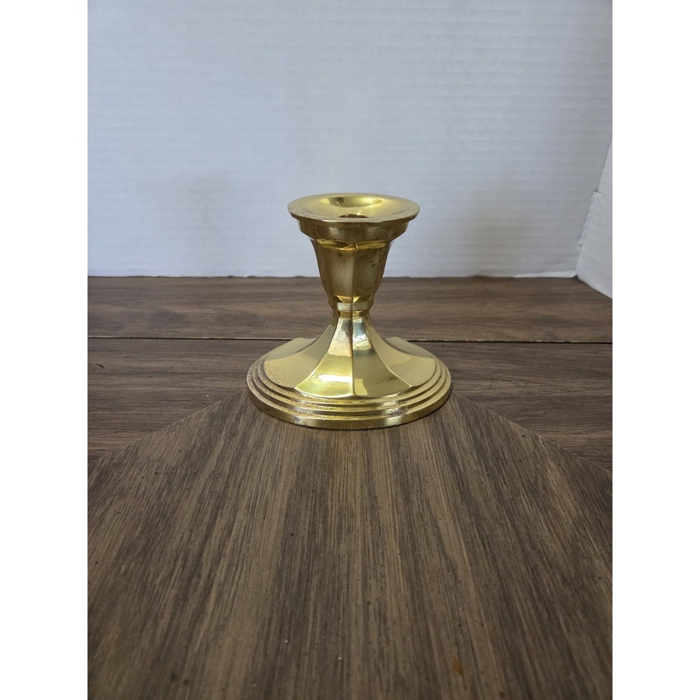 Stiffel Brass Candlestick, Vintage